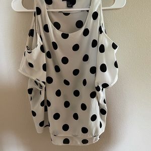 Forever 21 cold shoulder blouse
